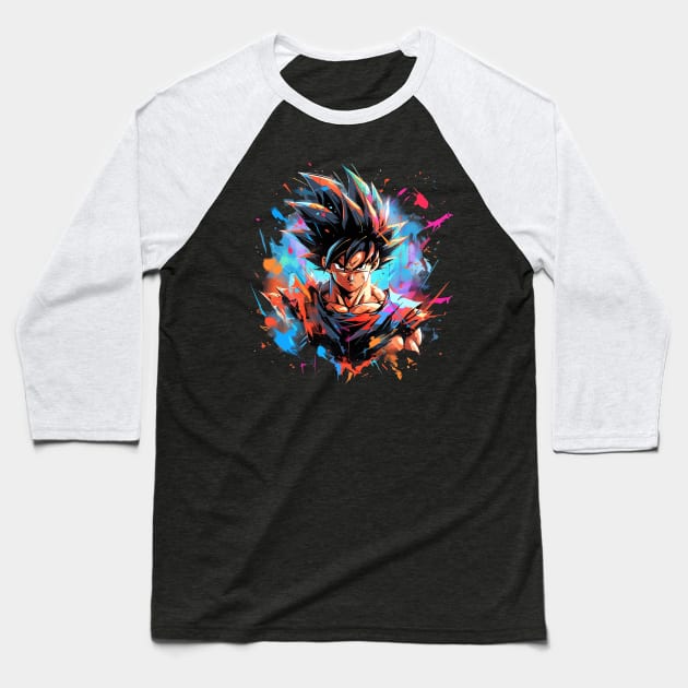 goku Baseball T-Shirt by pokermoment